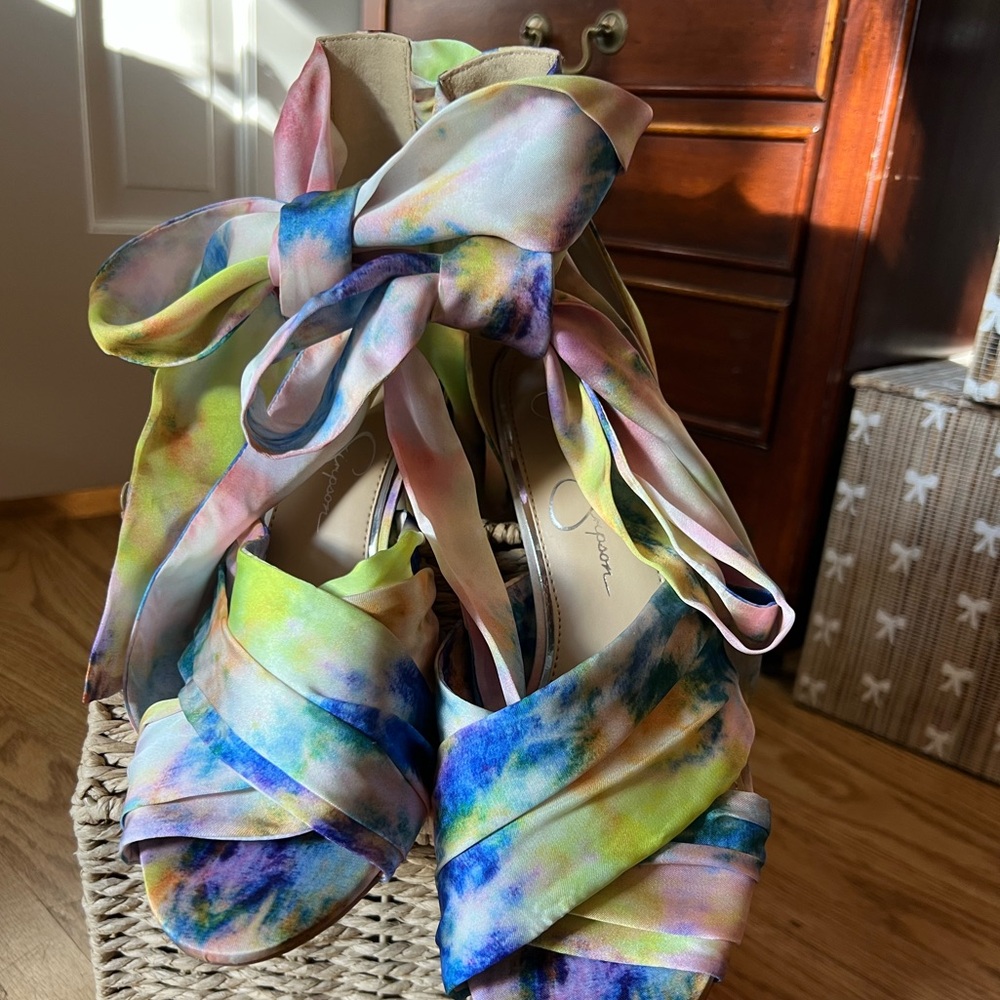 Colorful Women's Heels - Picture 5 of 9
